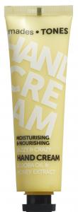 mades • TONES jazzy & crazy hand cream in translucent yellow printed tube, 65ml - sparkling fragrance - honey extract - 2703926