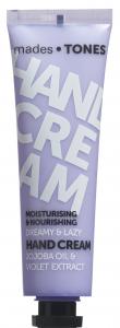 mades • TONES dreamy & lazy hand cream in translucent violet printed tube, 65ml - chill fragrance - violet extract - 2703930