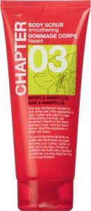 CHAPTER 03 clear red tube - body scrub, 200ml - white - berry & amaryllis fragrance - 2705018
