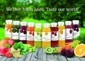 Freshly squeezed juices