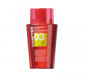 CHAPTER 03 clear red bottle - massage oil, 100ml - clear - berry & amaryllis fragrance - 2705033