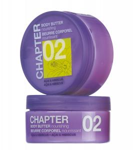 CHAPTER 02 clear violet jar - body butter, 200 ml - white - açai & hibiscus fragrance - 2705037