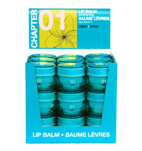 CHAPTER 01 lip balm, 15ml - pale turquoise - coco flavour - 2705041