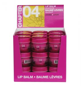 CHAPTER 04 lip balm, 15ml - pale pink - lychee flavour - 2705044