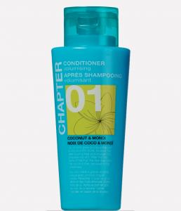 CHAPTER 01 solid turquoise bottle - conditioner, 400 ml - white - coconut & monoi fragrance - 2705081