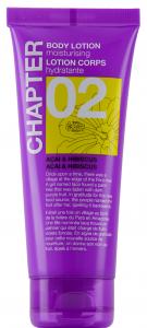 CHAPTER 02 clear violet tube - body lotion, 100ml - white - açai & hibiscus fragrance - 2705092