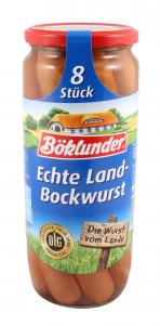 Böklunder Original Landbockwurst 8/720g