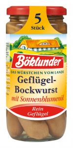 Böklunder Poultry Bockwurst 5/250g