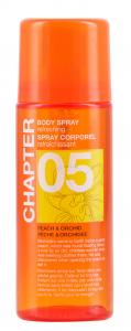 CHAPTER 05 clear orange bottle - body spray, 50ml - clear - peach & orchid fragrance - 2705105