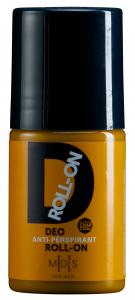 M|D|S for men deo anti-perspirant roll-on, 100ml (activated charcoal, bioactive oil & ginger extract) - pale grey - aromatic yet woody fragrance - 2706318