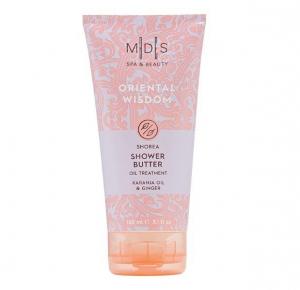 M|D|S spa & beauty - ORIENTAL WISDOM ‘shorea shower butter oil treatment’, 150 ml - karanja/macadamia/coconut oil - shorea butter - ginger extract - 2708103