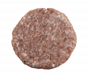 Frozen premium beef burger