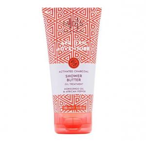 M|D|S spa & beauty - AFRICAN ADVENTURE ‘activated charcoal shower butter oil treatment’, 150 ml - mongongo oil / shea butter - African pepper / cotton extract - 2708303