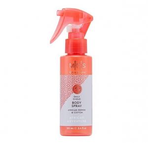 M|D|S spa & beauty - AFRICAN ADVENTURE 'daily shield body spray', 100 ml - moringa oil - African pepper / cotton extract - 2708307