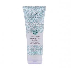 M|D|S spa & beauty - MEDITERRANEAN MYSTIQUE 'apricot butter hand & nail cream' enriched with keratin to fortify the nails, 100 ml - broccoli / grapeseed / castor oil - apricot butter - vitamin B5 & E extract - 2708509