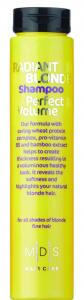M|D|S HAIR CARE - RADIANT BLONDE shampoo PERFECT VOLUME - wheat protein complex, 250ml - pro-vitamin B5 - bamboo, wheat germ, honey & pink pepper extract - fine hair type - 2709103
