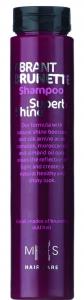 M|D|S HAIR CARE - VIBRANT BRUNETTE shampoo SUPERB SHINE with natural shine boosters - silk amino acids complex, 250ml - almond & Moroccan oil - silk tree, henna, cocoa & monoi extract - dull hair type - 2709202
