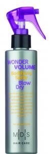 M|D|S HAIR CARE - WONDER VOLUME bodifying spray BLOW DRY with a root lifting biopolymer - soya proteins complex, 200ml - violet rice & red tea extract - all hair types - 2709303