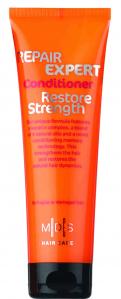 M|D|S HAIR CARE - REPAIR EXPERT conditioner RESTORE STRENGTH with a novel conditioning memory technology - keratin complex, 250ml - moringa, avocado, almond & camelina oil - caffeine, red tea & aloe vera extract - fragile or damaged hair types - 2709403