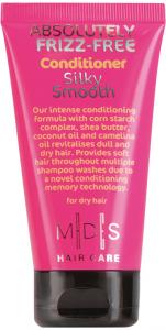 M|D|S HAIR CARE - ABSOLUTELY FRIZZ-FREE conditioner SILKY SMOOTH with a novel conditioning memory system - corn starch complex, 75ml - shea butter, coconut & camelina oil - purple corn & bamboo extract - dry hair type - 2709510