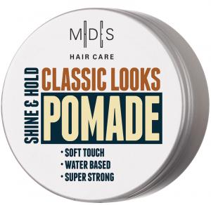 M|D|S HAIR CARE STYLING - classic looks pomade, water based, 75ml - all hair types - benefits: easy wash-out shine & hold - 2709607