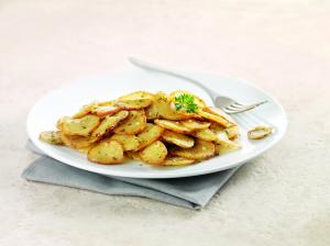PAN SAUTÉED POTATOES WITH GARLIC AND ORGANIC PARSLEY 450G