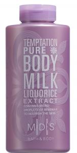 M|D|S BATH & BODY - TEMPTATION PURE body milk, 500ml - matt pale purple - elegant character fragrance - liquorice extract - 2709705