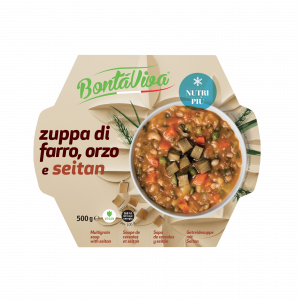 MULTIGRAIN SOUP WITH SEITAN