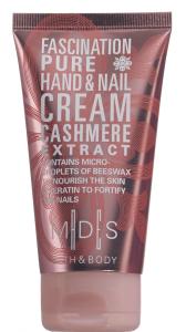 M|D|S BATH & BODY - FASCINATION PURE hand & nail cream, 75ml - metallic pale pink - sensual freshness fragrance - cashmere extract - 2709713