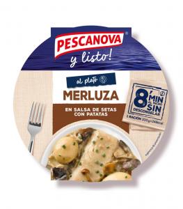 Hake in Mushroom Sauce with Potatoes