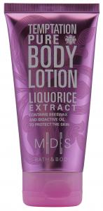 M|D|S BATH & BODY - TEMPTATION PURE body lotion, 150ml - matt pale purple - elegant character fragrance - liquorice extract - 2709723