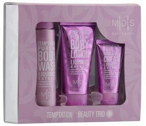 M|D|S BATH & BODY - TEMPTATION beauty trio: * body wash * body lotion * hand & nail cream - 2709726