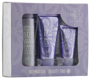 M|D|S BATH & BODY - INSPIRATION beauty trio: * body wash * body lotion * hand & nail cream - 2709727