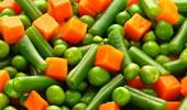 Frozen vegetables