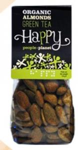 Organic almonds - green tea
