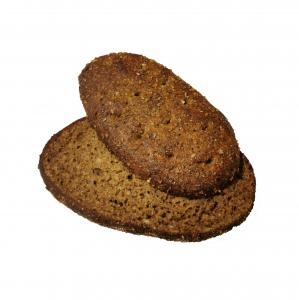 Dark wholegrain rye crust bread 75g
