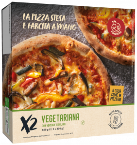 Hand-made Sourdough Pizza Vegetables 400 g x2 | Re Pomodoro