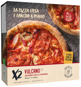 Hand-made Sourdough Pizza Vulcano - Spianata & Onion 400 g x2 | Re Pomodoro