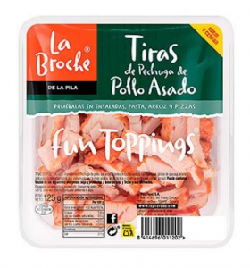 Oven cooked chicken strips