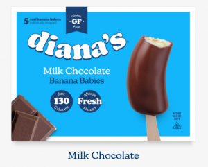 Ice Cream - Banana Bites Low Cal