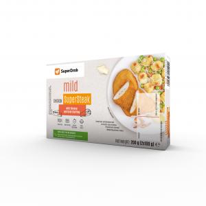 Mild Chicken Super Steak with Cheese and Ham Filling