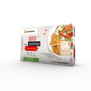 Spicy Chicken Super Steak with Mexican Style Stuffing