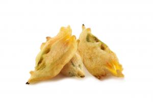 Beignet fleur de courgette farci