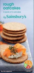 Sainsbury's Rough Oatcake Crackers
