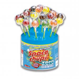 SPACE CHUPI ZERO SUGAR FREE lollipops
