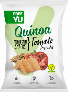 FreeYu Quinoa multigrain snacks Tomato