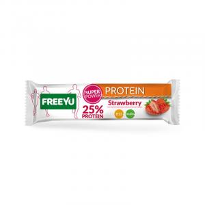 FreeYu protein strawberry bar