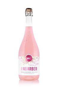MULL° pink rhubarb sparkling wine