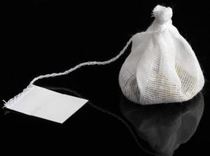 COTTON AND BIODEGRADABLE NYLON TEA BAGS