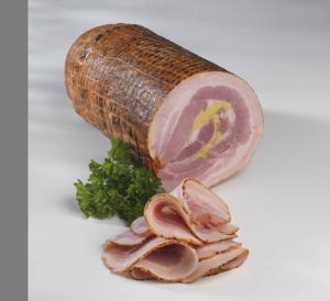 Mustard bacon (dry-salted)